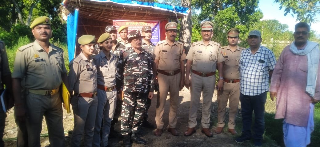 Lakhimpur kheri News: भारत-नेपाल राष्ट्र की सीमा पर जनपद खीरी पुलिस द्वारा चलाए जा रहे ´ऑपरेशन कवच´ योजना