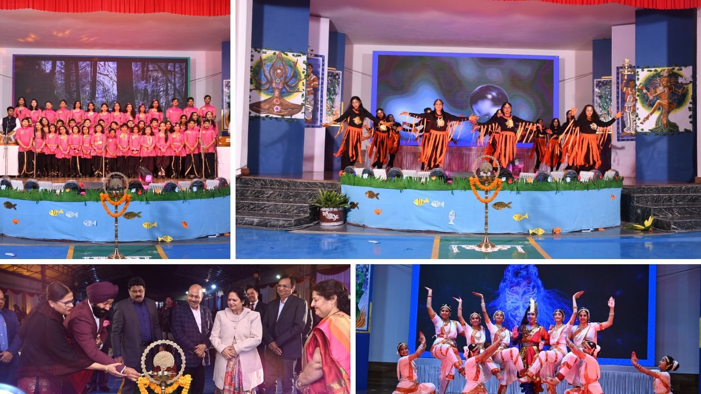 Sonbhadra News: आदित्य बिड़ला पब्लिक स्कूल में वार्षिकोत्सव- सुरम्य -2023 का आयोजन
