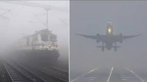 Train-Flight Delay : घने कोहरे का कहर , 80 फ्लाइट और कई ट्रेनें चल रहीं लेट 2 image 687