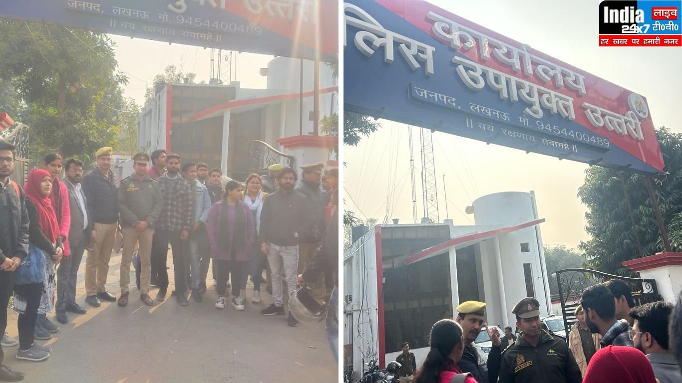 Uttar Pradesh: पुलिस और छात्रों का साथ, सुरक्षा और सहयोग का संदेश