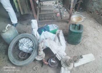 Shahdol: शहडोल में कबाड़ कारोबारी के ठीहे पर पुलिस की बड़ी कार्रवाई