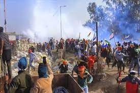 Kisan Andolan: किसानों का 'दिल्ली मार्च' दो दिन के लिए रुका, एक किसान की मौत, 12 पुलिसकर्मी जख्मी