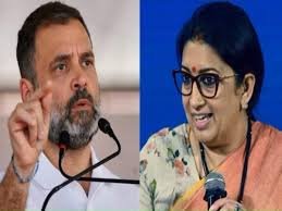 Lok Sabha Election 2024 : स्मृति ईरानी के चुनावी सभा में बिगड़े बोल,राहुल गाँधी को कही ये बात.... 3 image 182