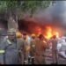 Kanpur News : राखी मंडी बस्ती और कबाड़ में लगी भीषण आग, सभी दुकाने जलकर हुई खाक
