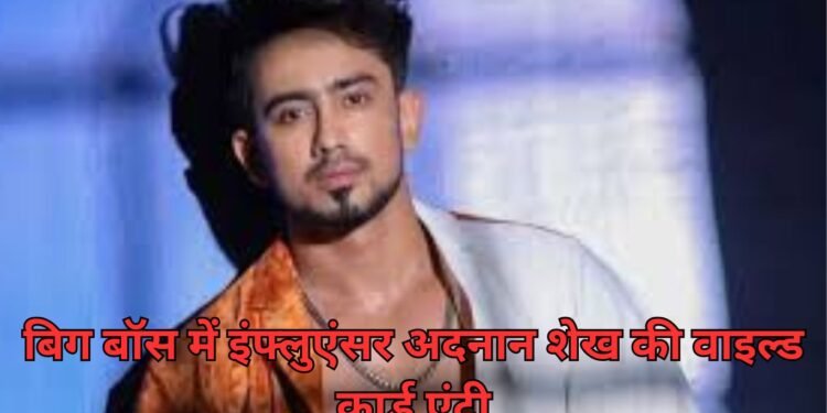 बिग बॉस में इंफ्लुएंसर अदनान शेख की वाइल्ड कार्ड एंट्री