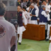 Parliament News : संसद में खास जैकेट पहनकर कांग्रेस का अनोखा प्रदर्शन,जैकेट पर लिखा कुछ ऐसा ....