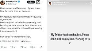 Tanmay Bhat: तन्मय भट्ट का ट्विटर अकाउंट हुआ हैक, यूट्यूबर ने फैंस को किया सचेत 3 image 290