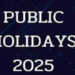 Public Holiday