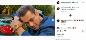 Salman Khan Ram Mandir Watch: सलमान खान ने पहनी राम मंदिर वाली घड़ी, लोग बोले- प्रमोशन के लिए हिंदू का सहारा 2 image 275
