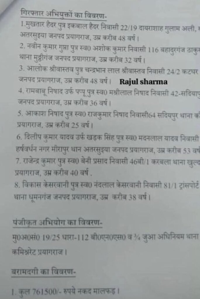 Prayagraj News: "नैनी पुलिस व एसओजी की बड़ी कार्रवाई: 10 अवैध पिस्टल सहित 3 अंतरजनपदीय असलहा तस्कर गिरफ्तार" 3 WhatsApp Image 2025 04 07 at 4.45.31 PM