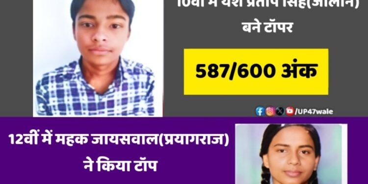 UP Board 12th Topper List : इंटर में महक ने किया टॉप, दूसरे नंबर रहीं ये तीन छात्राएं और एक छात्र; देखें लिस्ट 1 WhatsApp Image 2025 04 25 at 1.40.08 PM