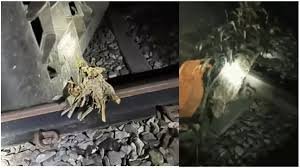 Hardoi News: हरदोई में फिर ट्रेन पलटाने की साजिश, रहीमाबाद में ट्रैक पर रखा मिला लकड़ी का तना , ग़रीब रथ के इंजन से हुई टक्कर 3 image 175