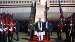PM Modi visit Namibia: नामीबिया में गूंजा 'मोदी-मोदी'! पीएम मोदी का हुआ शाही स्वागत, मिला गार्ड ऑफ ऑनर 2 image 111