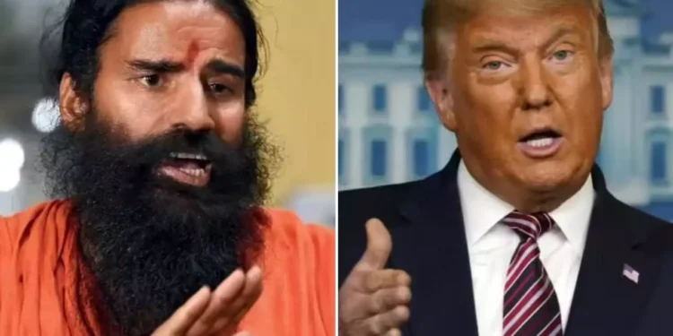Baba Ramdev remark on Trump: 'ट्रंप का बजेगा बाजा और…' बाबा रामदेव की बड़ी भविष्यवाणी, एक ब्यान से दुनिया में मचाई खलबली 1 WhatsApp Image 2026 01 09 at 5.11.13 PM 17