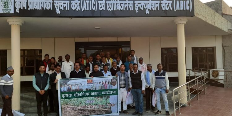 Sonbhadra: हिण्डाल्को द्वारा किसानों को कराया गया आई.आई.व्ही.आर., वाराणसी का शैक्षणिक भ्रमण 1 WhatsApp Image 2026 02 10 at 9.43.50 AM