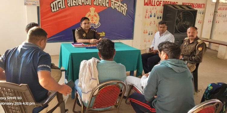 Chandauli News: शहाबगंज में सीएससी संचालकों की बैठक संपन्न, सुरक्षा व्यवस्था मजबूत करने के निर्देश 1 WhatsApp Image 2026 02 23 at 11.59.31 AM