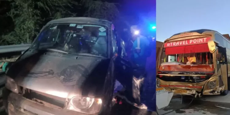 Yamuna Expressway Accident: यमुना एक्सप्रेसवे पर खूनी भिड़ंत, डबल डेकर बस और ईको वैन में टक्कर, छह की मौत 1 WhatsApp Image 2026 02 24 at 9.52.18 AM 1 3