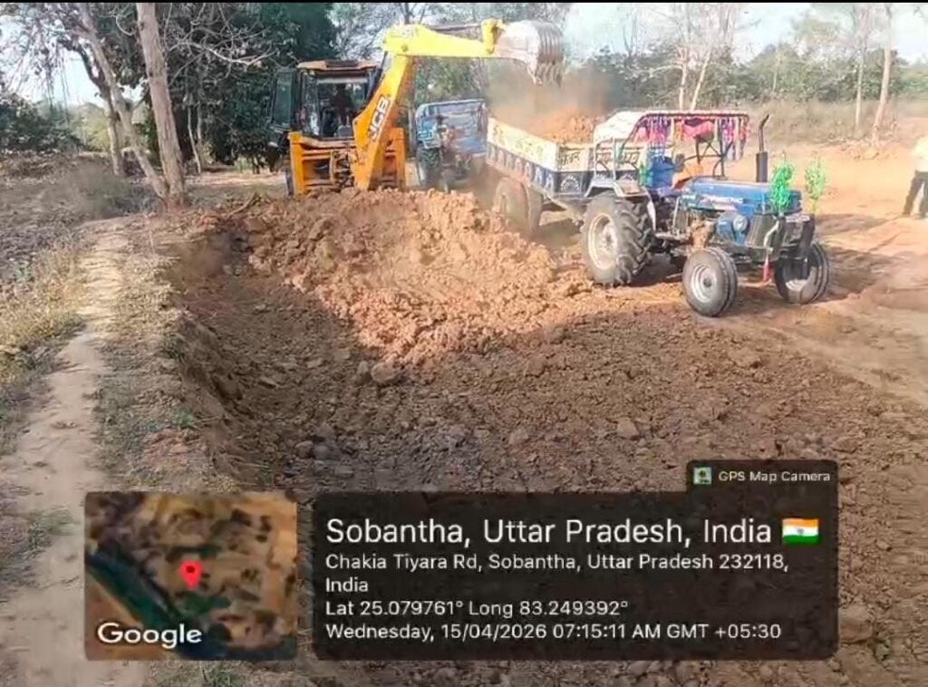 UP News: शहाबगंज में अवैध खनन का खेल बेखौफ! जेसीबी से दिन-रात खुदाई, ओवरलोड ट्रैक्टरों से बढ़ रहा खतरा, पुलिस ने दिए कार्रवाई के निर्देश 2 WhatsApp Image 2026 04 15 at 11.02.00 AM