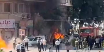 Damascus Blast: राष्ट्रपति की सुरक्षा में बड़ी चूक! एक के बाद एक कई विस्फोट, दहला सीरिया 38 WhatsApp Image 2026 07 06 at 21.54.30 1