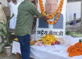 Prayagraj: मेजा में मुलायम सिंह यादव को श्रद्धांजलि, संदीप पटेल बोले- नेताजी के अधूरे कार्यों को पूरा करेंगे